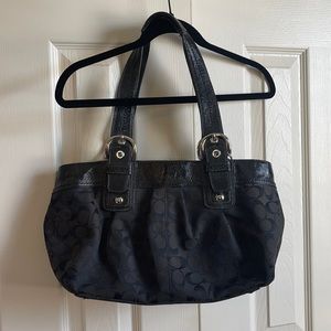 Black Coach Signature Purse
